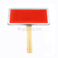 Brosse de toilettage pour chien en bois Handel